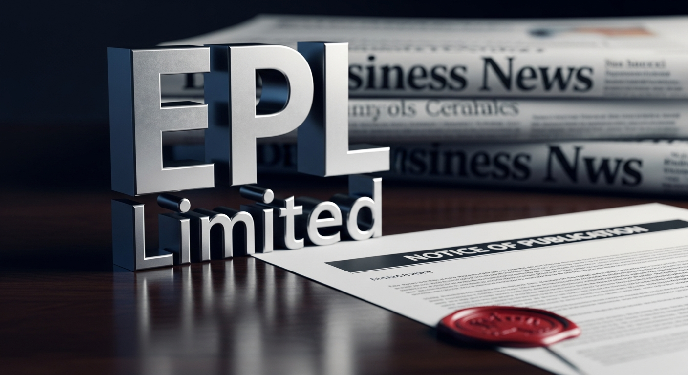 EPL Limited: A Notice and a Publication