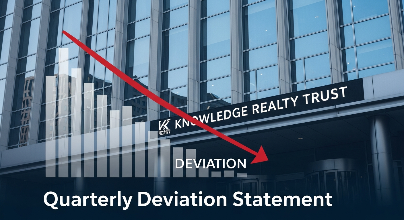 Knowledge Realty Trust Submits Quarterly Deviation Statement