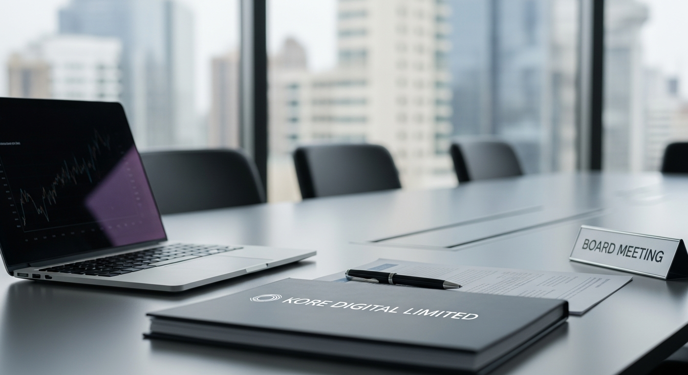 Kore Digital Limited Announces Board Meeting Outcome