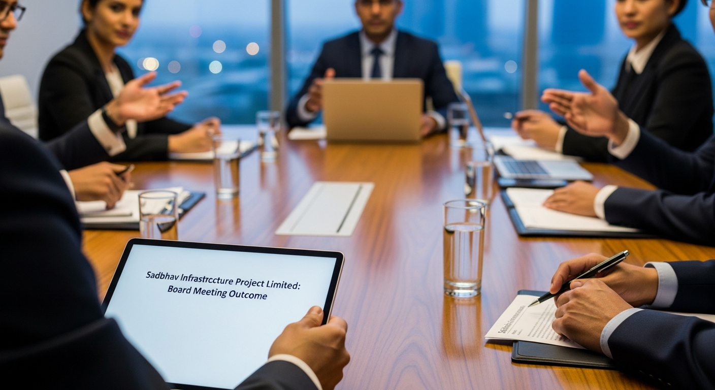 Sadbhav Infrastructure Project Limited: Board Meeting Outcome