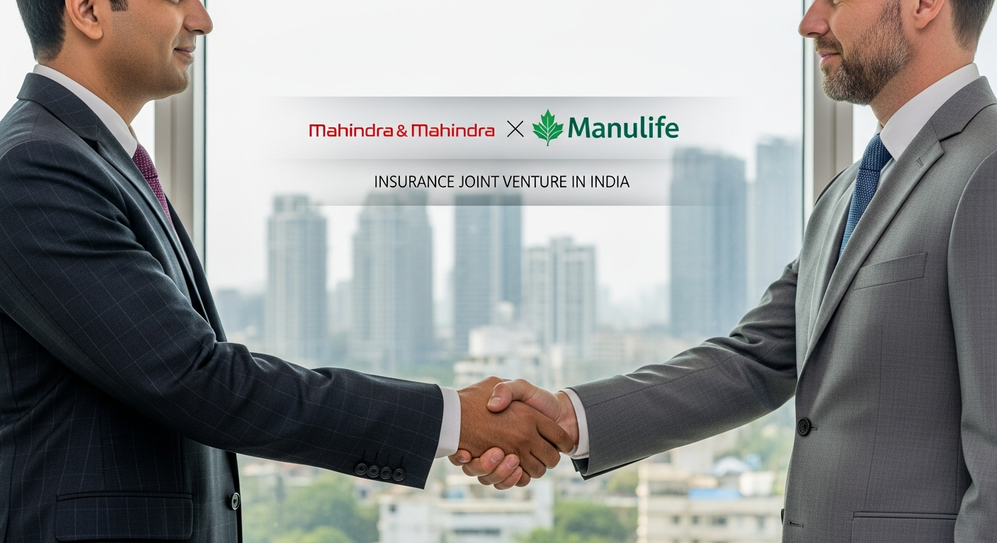 Mahindra & Mahindra, Manulife Ink Insurance Joint Venture in India