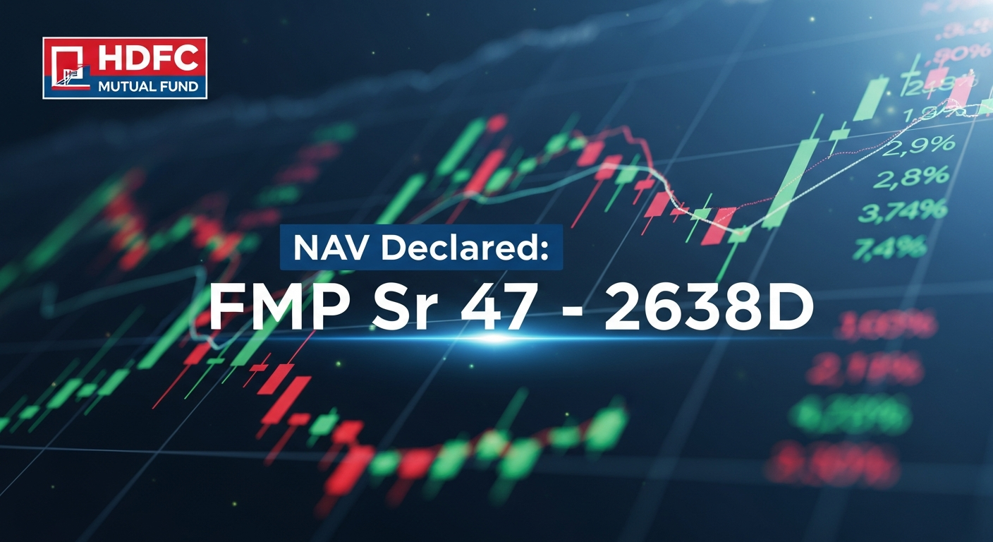 HDFC Mutual Fund Declares NAV for FMP Sr 47 - 2638D