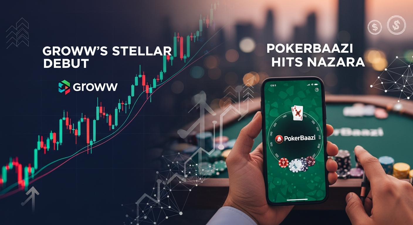 Groww's Stellar Debut, Pokerbaazi Hits Nazara & More