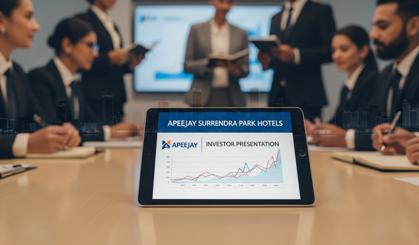 Apeejay Surrendra Park Hotels Shares Investor Presentation