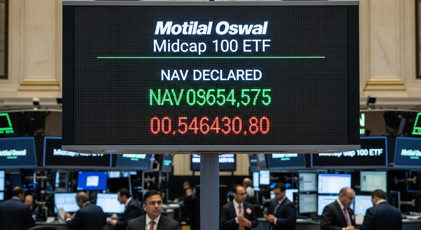 Motilal Oswal Midcap 100 ETF: NAV Declared
