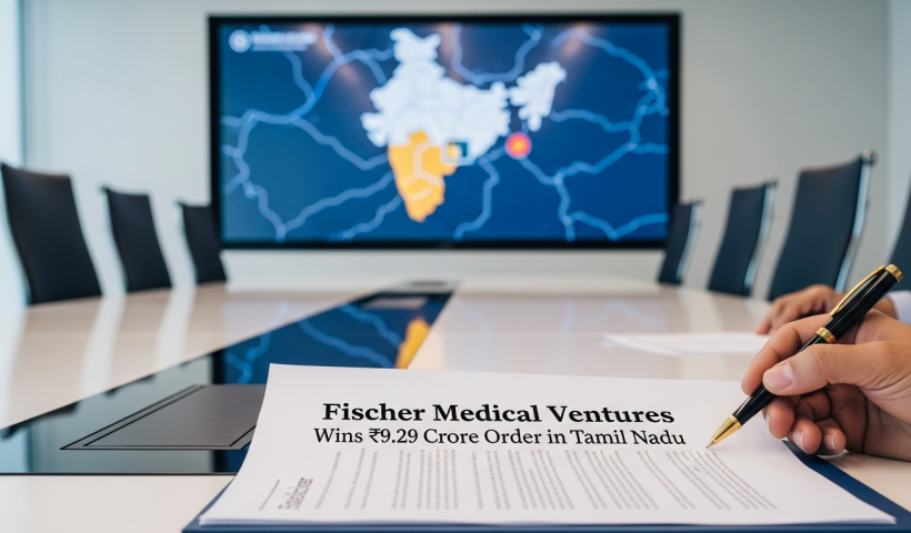 Fischer Medical Ventures Wins ₹9.29 Crore Order in Tamil Nadu