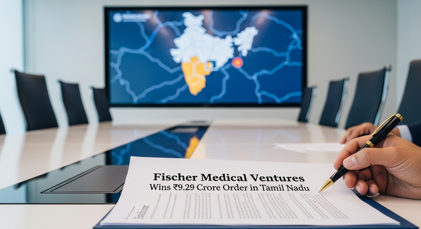 Fischer Medical Ventures Wins ₹9.29 Crore Order in Tamil Nadu