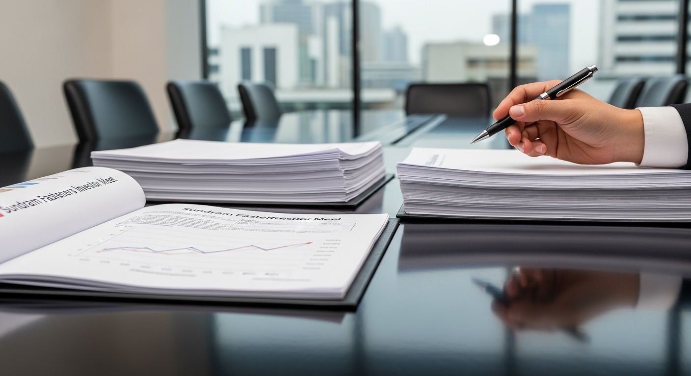 Sundram Fasteners Schedules Investor Meet: A Look Inside