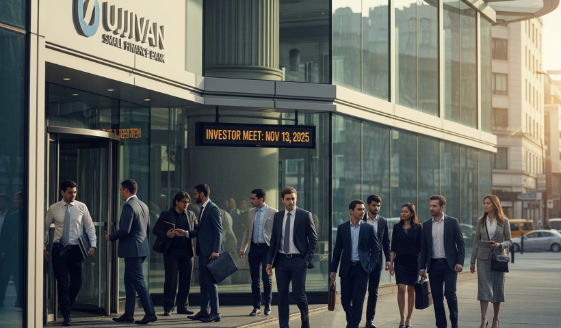 Ujjivan Small Finance Bank Schedules Investor Meet for November 13, 2025