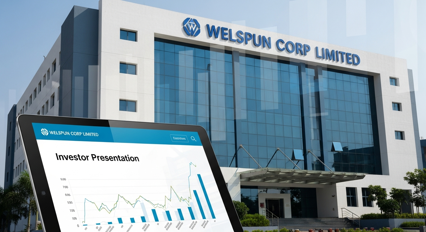 Welspun Corp Releases Investor Presentation: A Look Inside