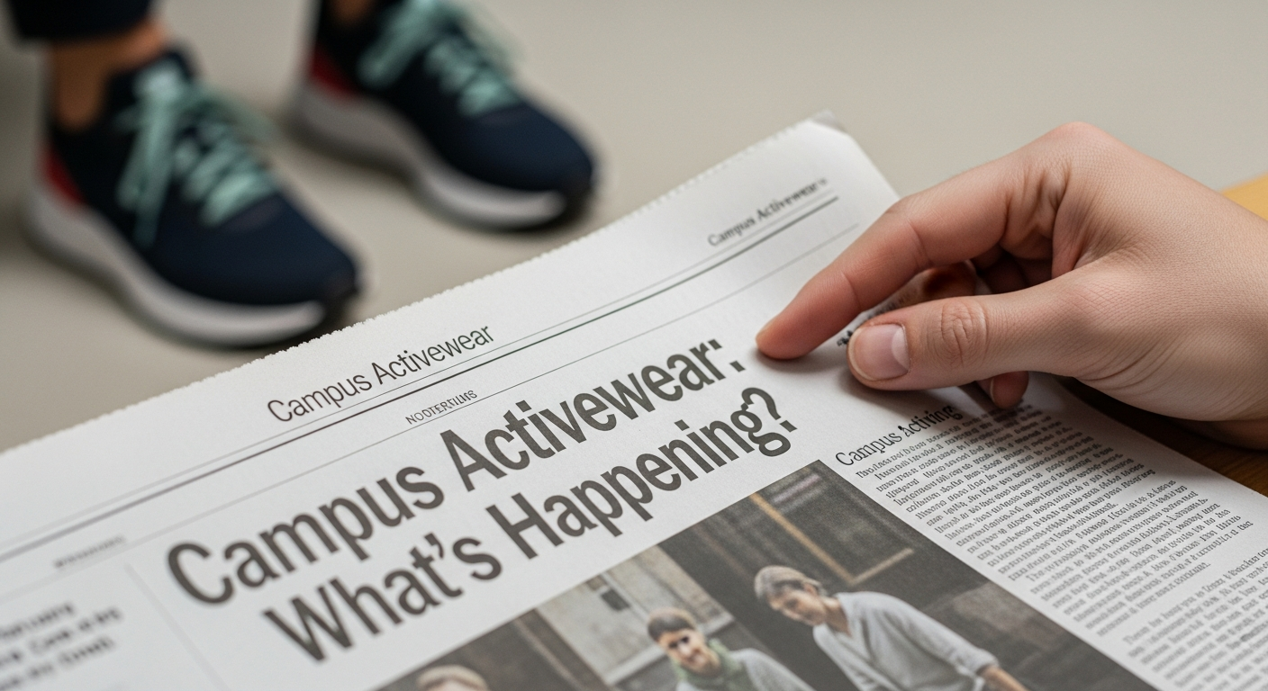 Campus Activewear's Newspaper Notice: What's Happening?