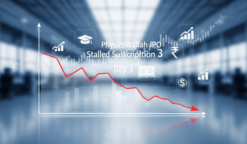 PhysicsWallah IPO: Subscription Stalls on Day 3