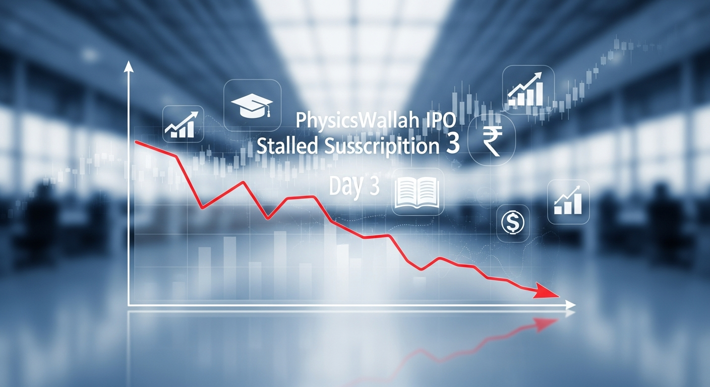 PhysicsWallah IPO: Subscription Stalls on Day 3