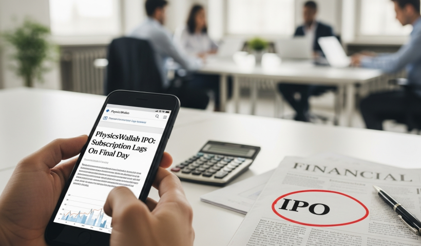 PhysicsWallah IPO: Subscription Lags on Final Day