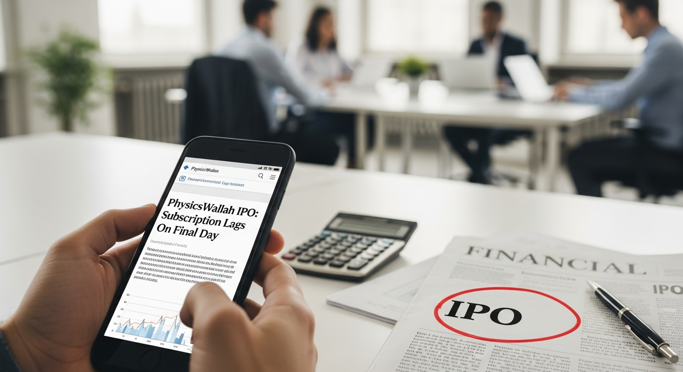 PhysicsWallah IPO: Subscription Lags on Final Day