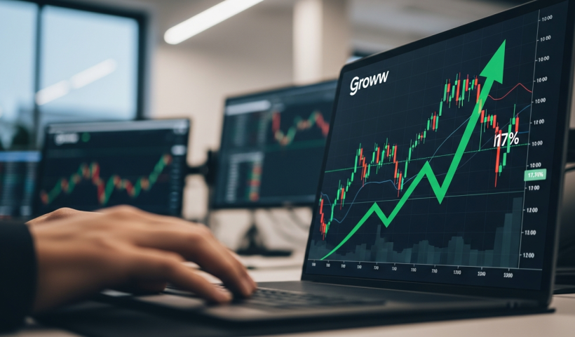 Groww Shares Surge in Second Trading Session, Up 17%