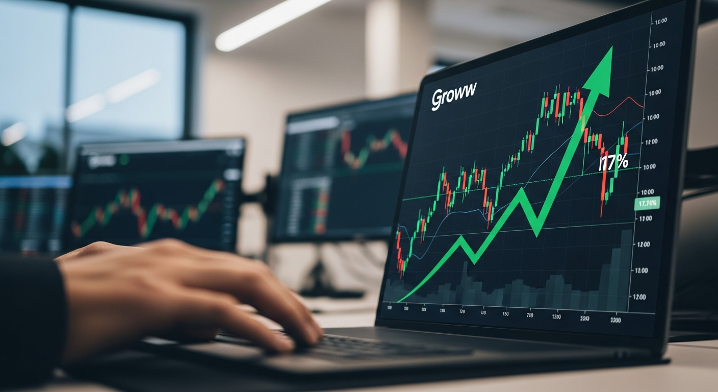 Groww Shares Surge in Second Trading Session, Up 17%