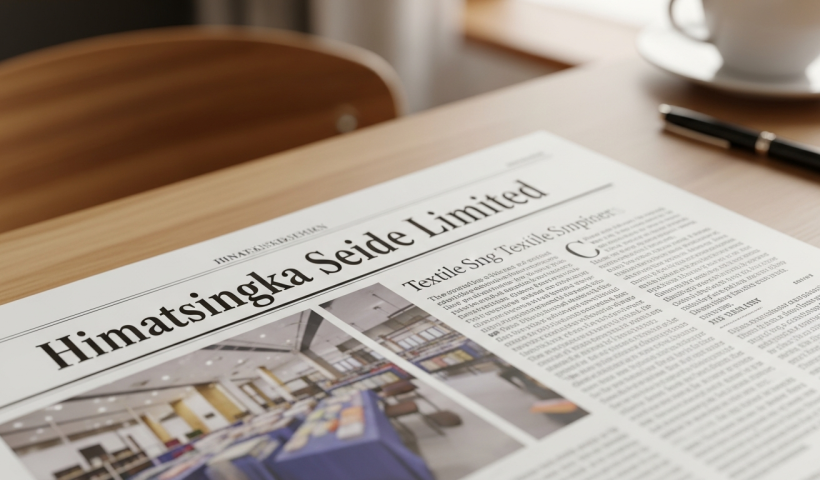 Himatsingka Seide Limited: A Newspaper Publication
