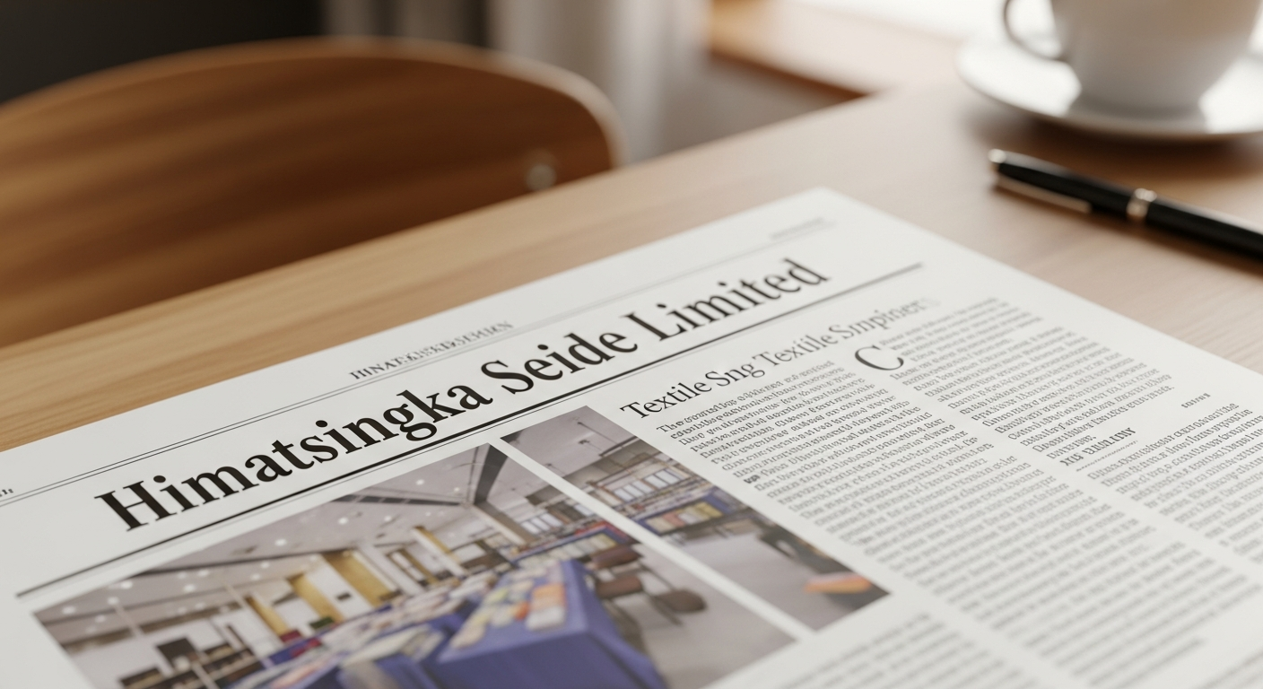 Himatsingka Seide Limited: A Newspaper Publication