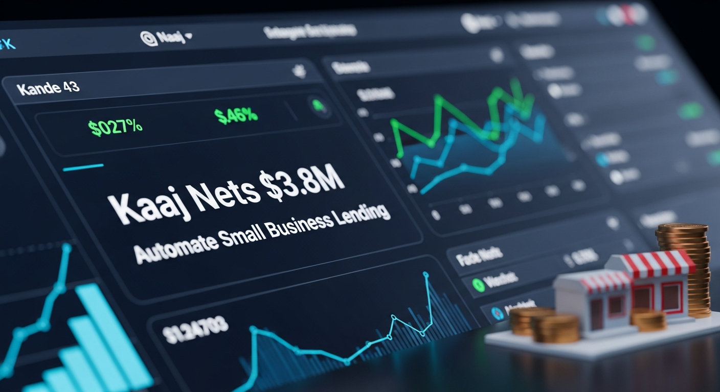 Kaaj Nets $3.8M to Automate Small Business Lending