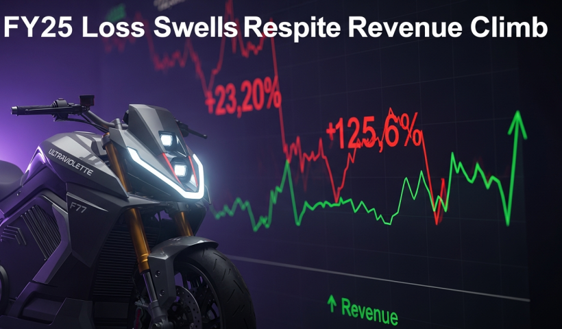 Ultraviolette's FY25 Loss Swells Despite Revenue Climb, Raising Eyebrows