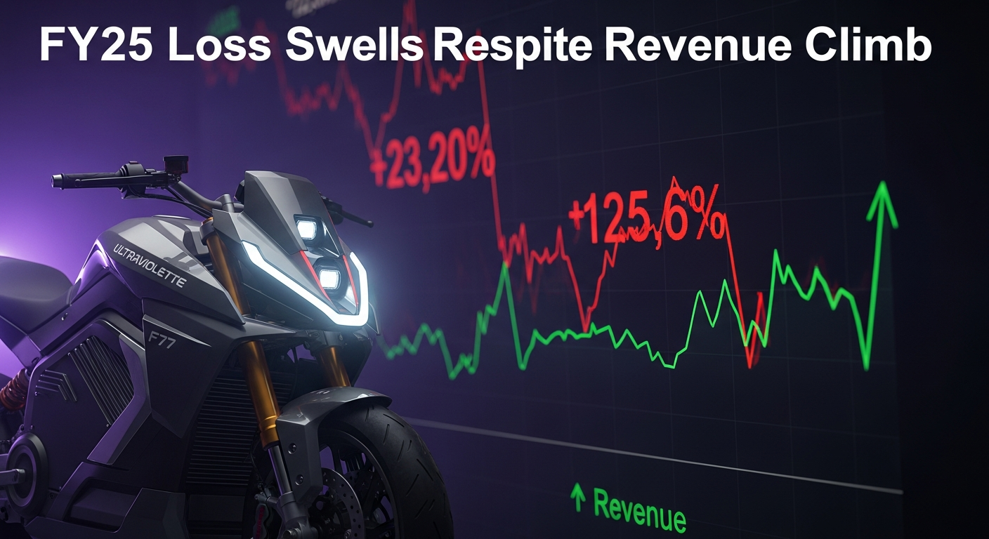 Ultraviolette's FY25 Loss Swells Despite Revenue Climb, Raising Eyebrows