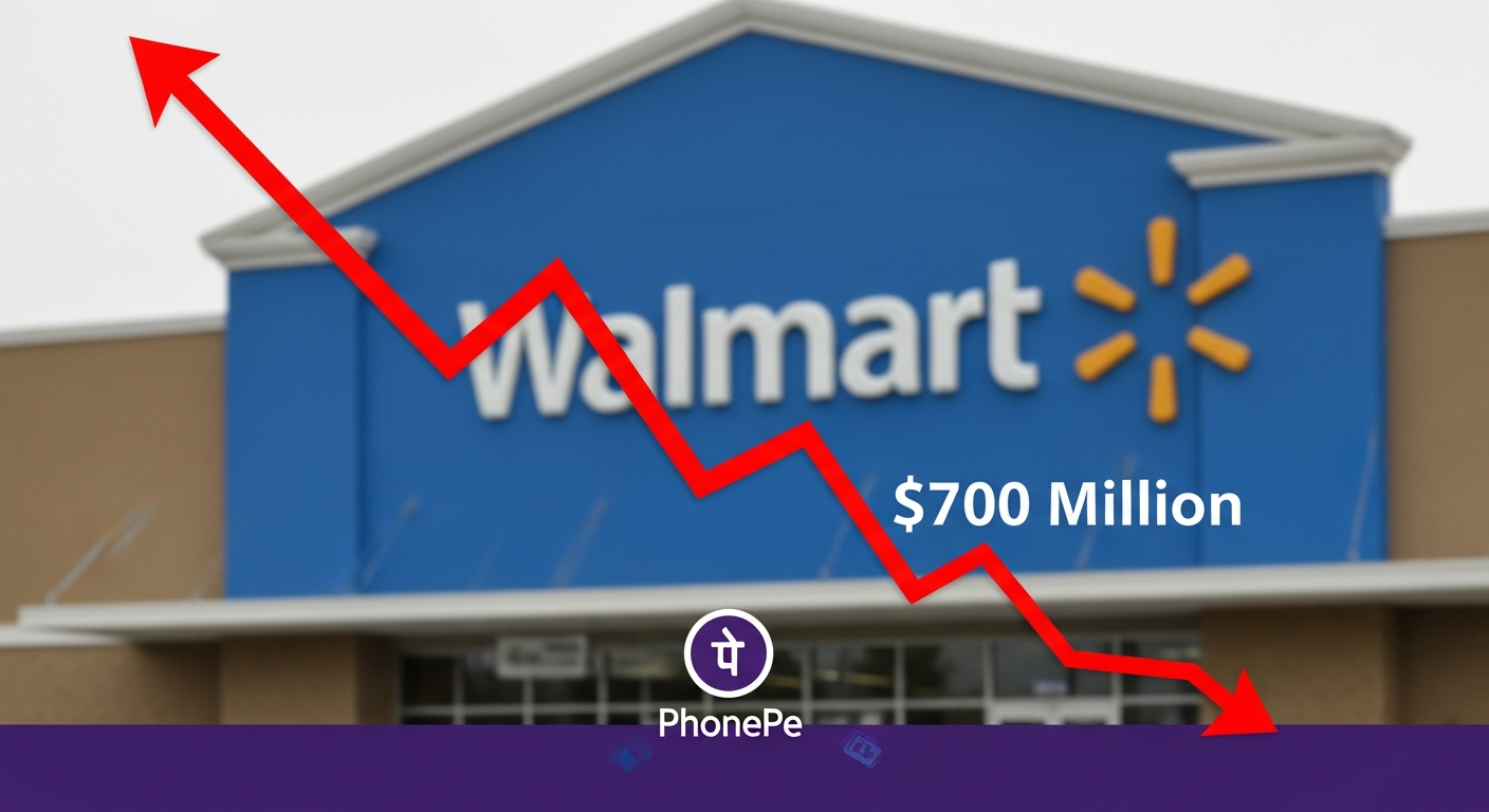 Walmart's Q3 Dip: A $700M Hit From PhonePe's IPO