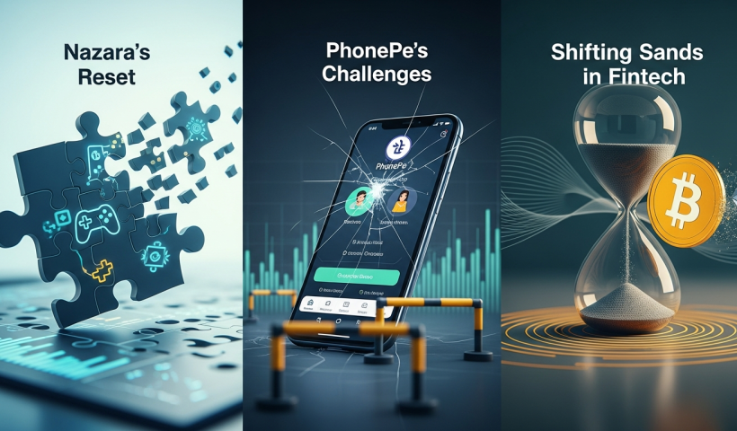Nazara's Reset, PhonePe's Challenges, and Shifting Sands in Fintech