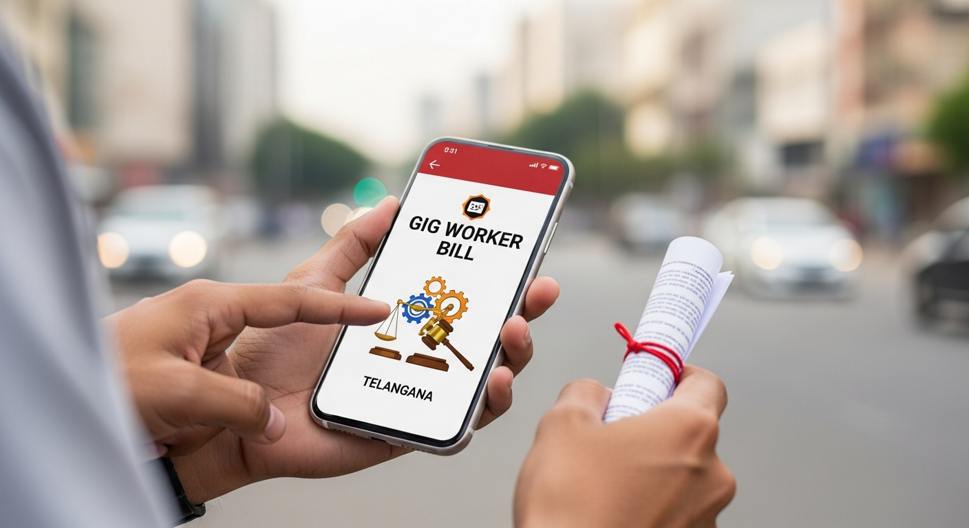 Telangana's Gig Worker Bill: A Step Forward or a Stumble?