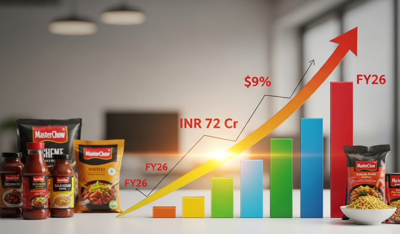 MasterChow Aims for Triple Revenue Growth to INR 72 Cr by FY26