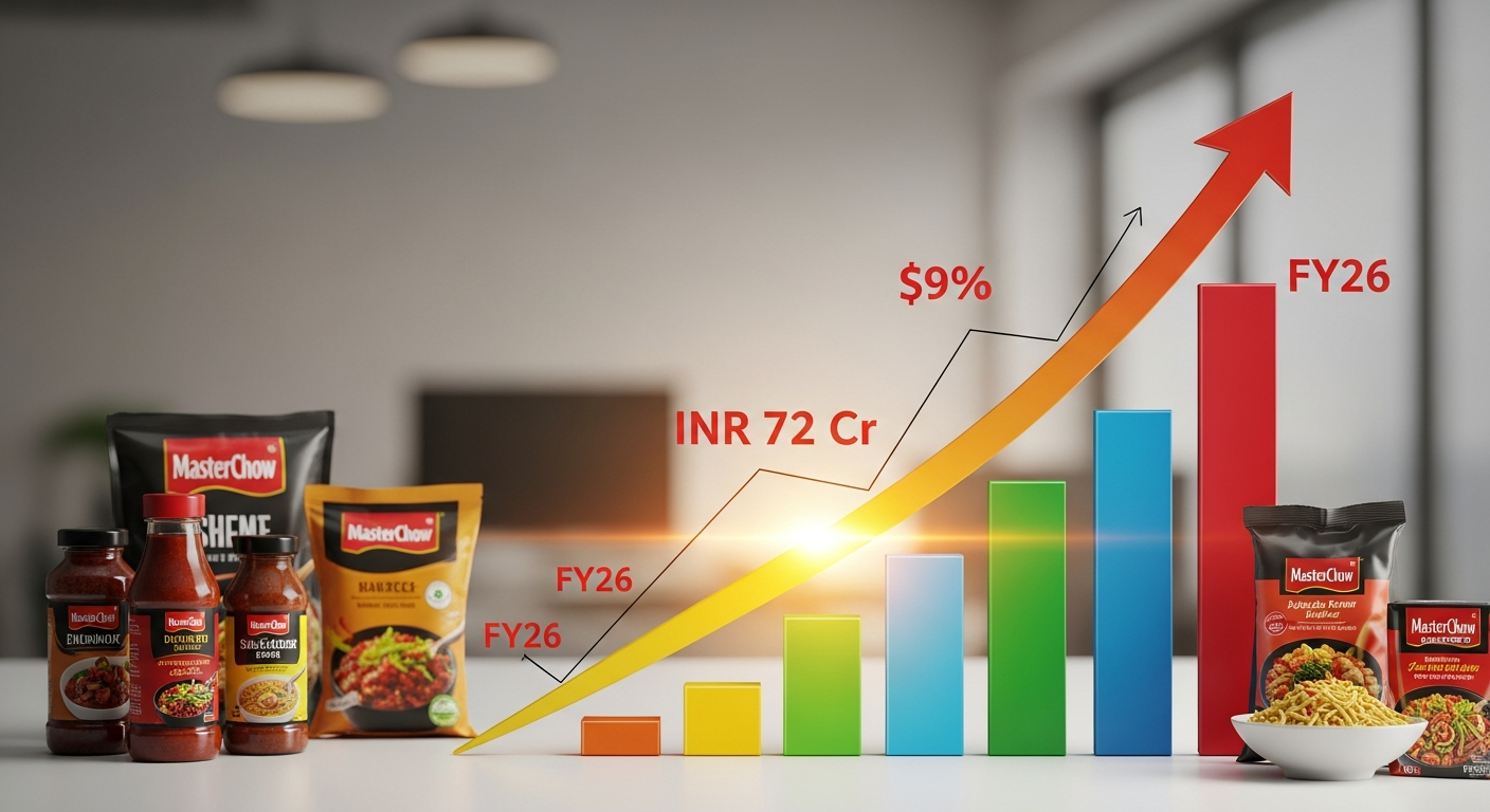 MasterChow Aims for Triple Revenue Growth to INR 72 Cr by FY26