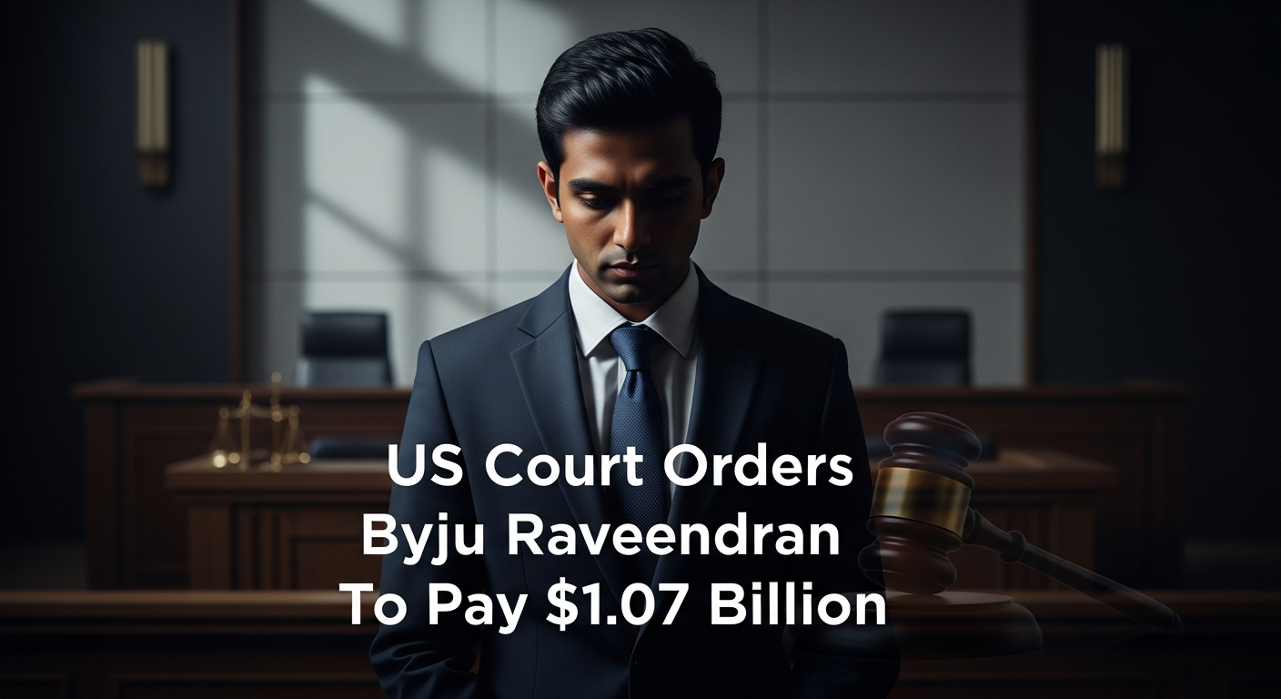 BYJU’S Saga: US Court Orders Byju Raveendran To Pay $1.07 Billion