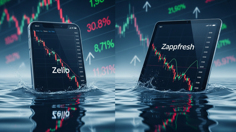 Zelio, Zappfresh Navigate Volatile Tech Stock Waters
