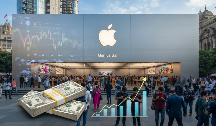 Apple India's Profit Climbs to Over $3.6 Billion in FY25