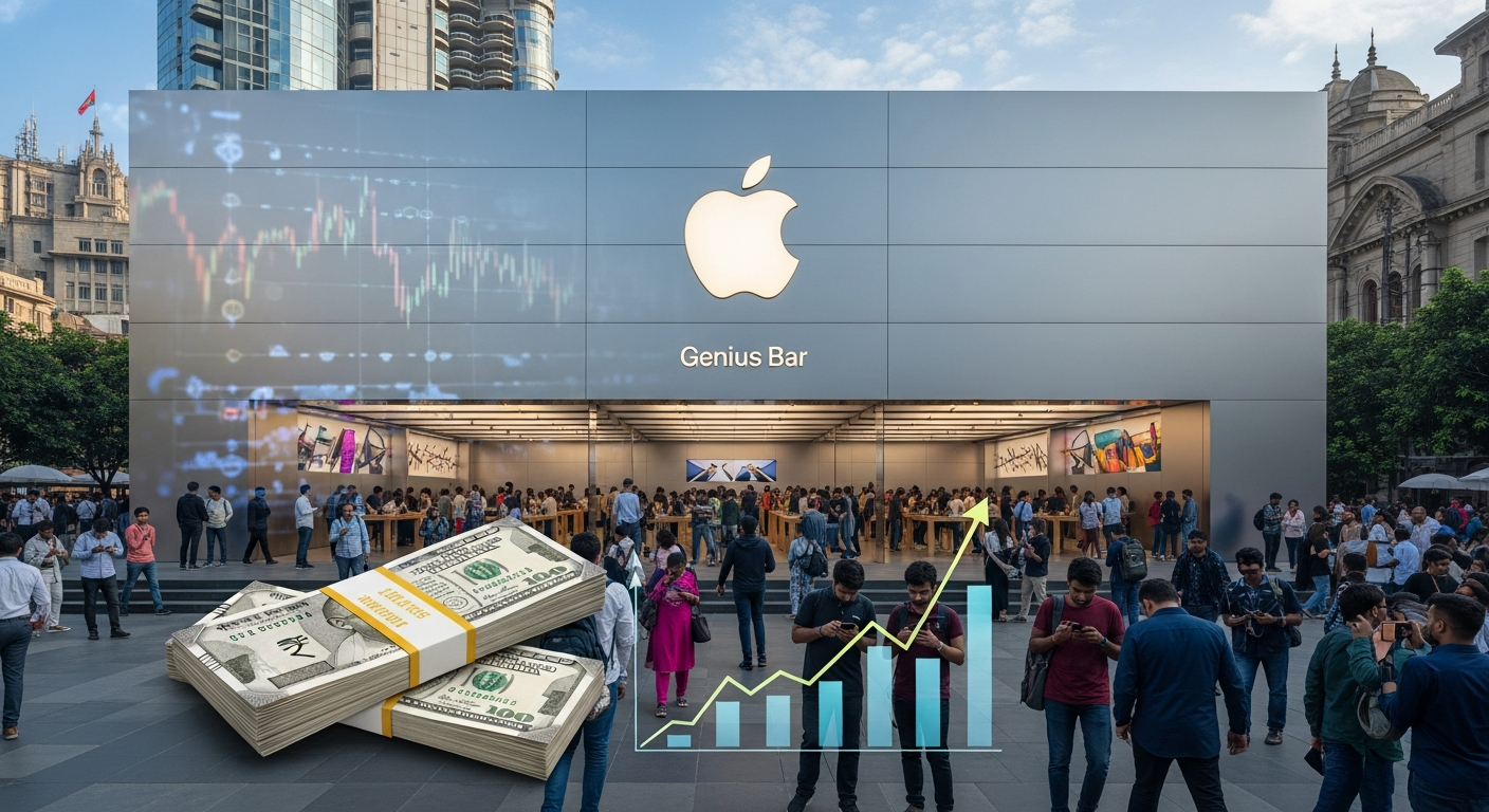 Apple India's Profit Climbs to Over $3.6 Billion in FY25