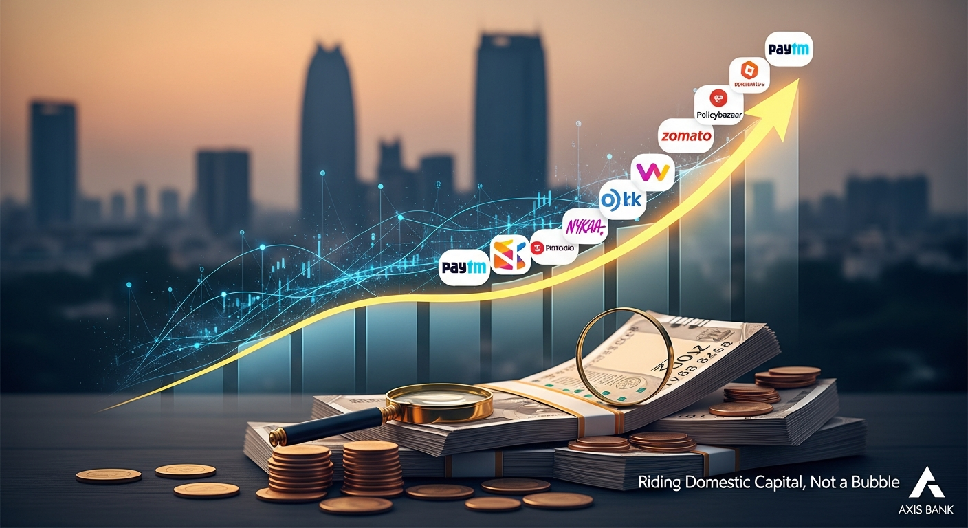 India's Tech IPOs: Riding Domestic Capital, Not a Bubble, Says Axis Bank