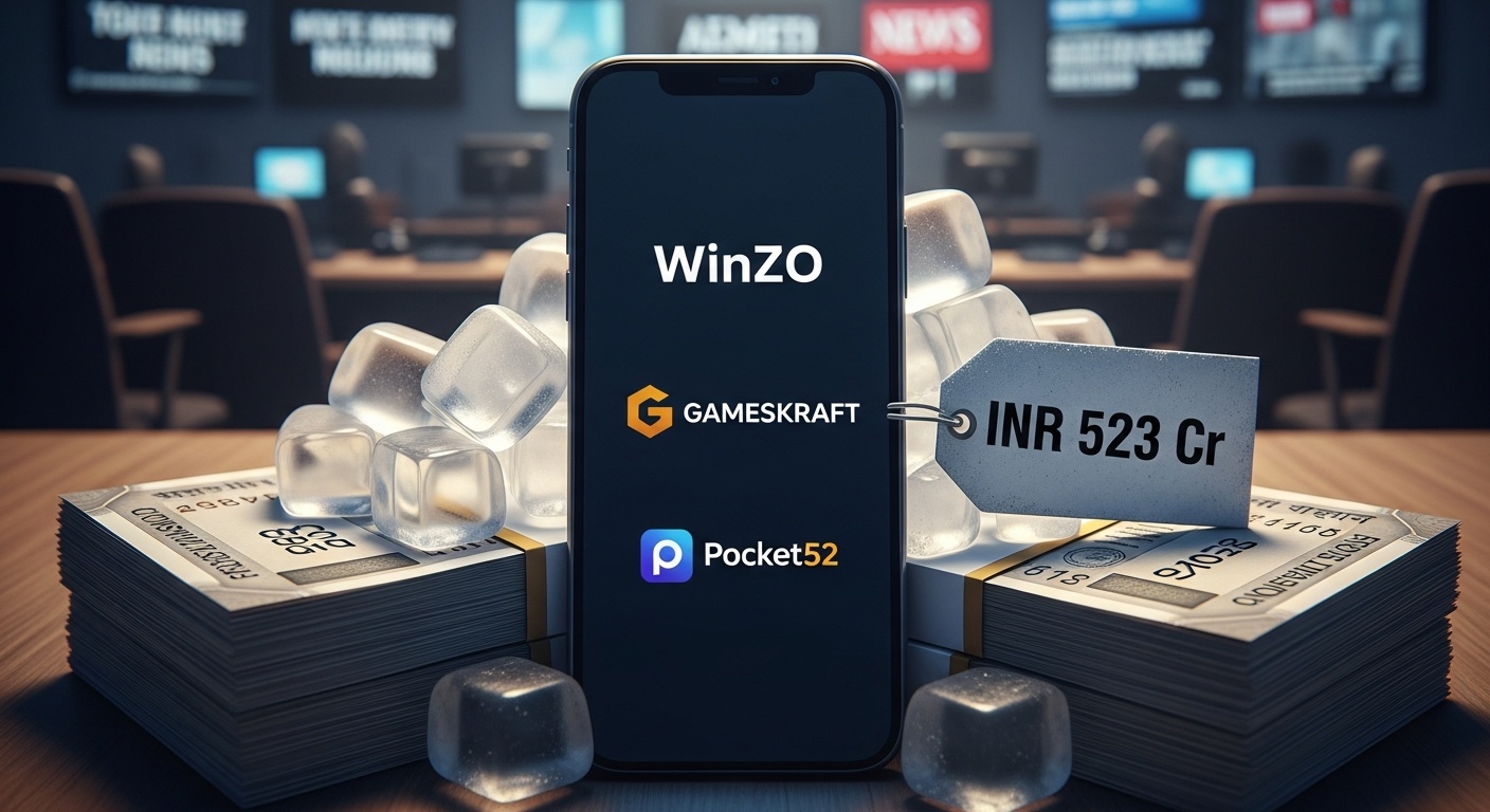 ED Freezes INR 523 Cr Assets Linked to WinZO, Gameskraft, and Pocket52