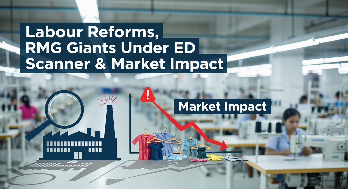 Labour Reforms, RMG Giants Under ED Scanner & Market Impact