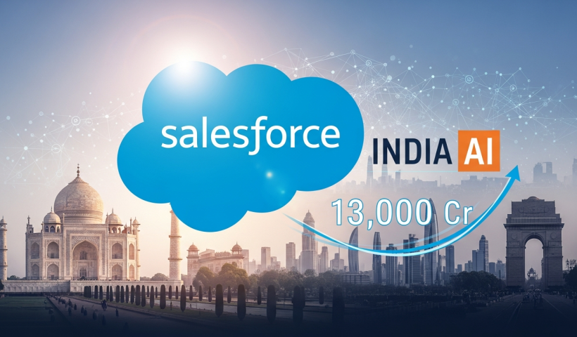 Salesforce Doubles Down on India AI, Surpasses INR 13,000 Cr Revenue