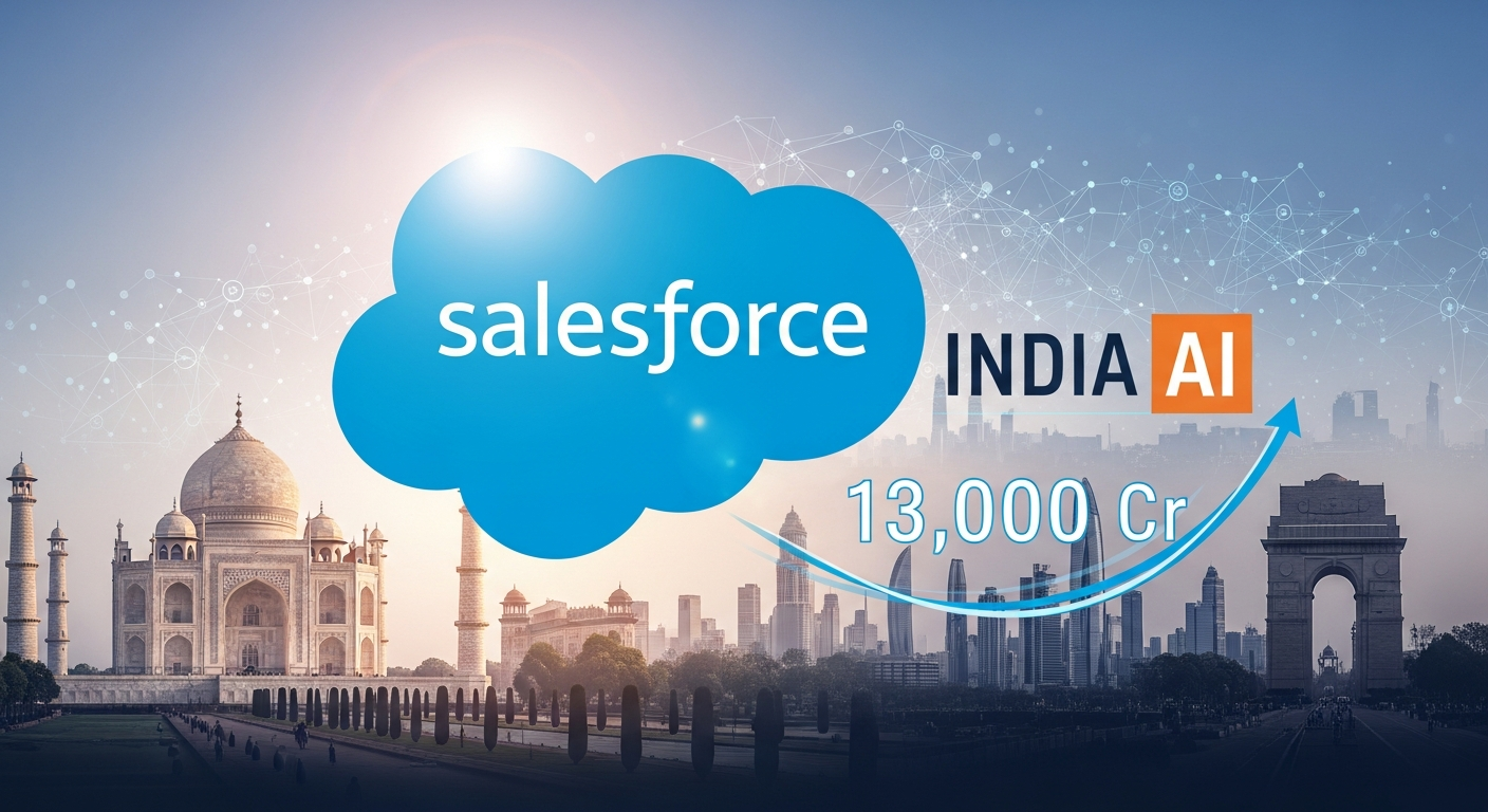 Salesforce Doubles Down on India AI, Surpasses INR 13,000 Cr Revenue