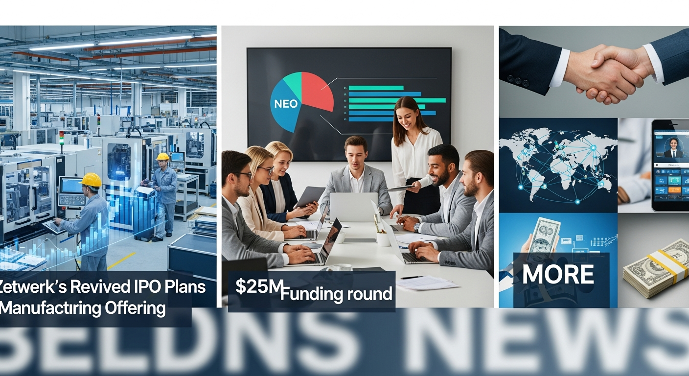Zetwerk Revives IPO Plans, Neo Bags $25M Funding, and More