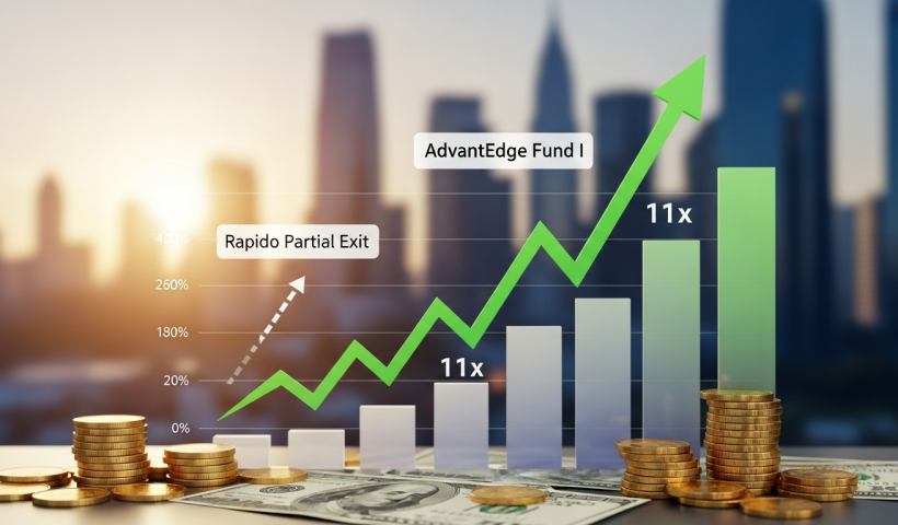 AdvantEdge Fund I Delivers 11X Returns, Fueled by Rapido Partial Exit