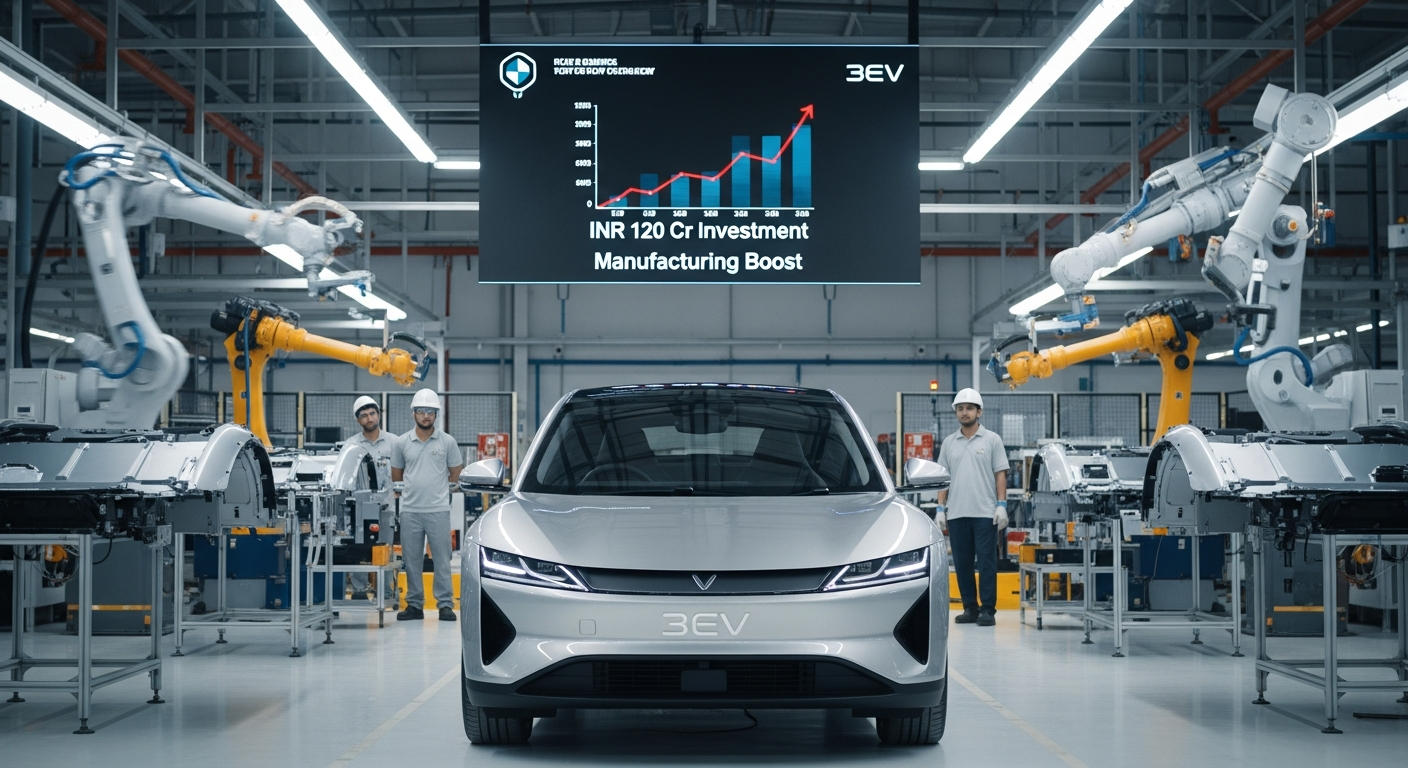 EV Startup 3ev Raises INR 120 Cr to Boost Manufacturing