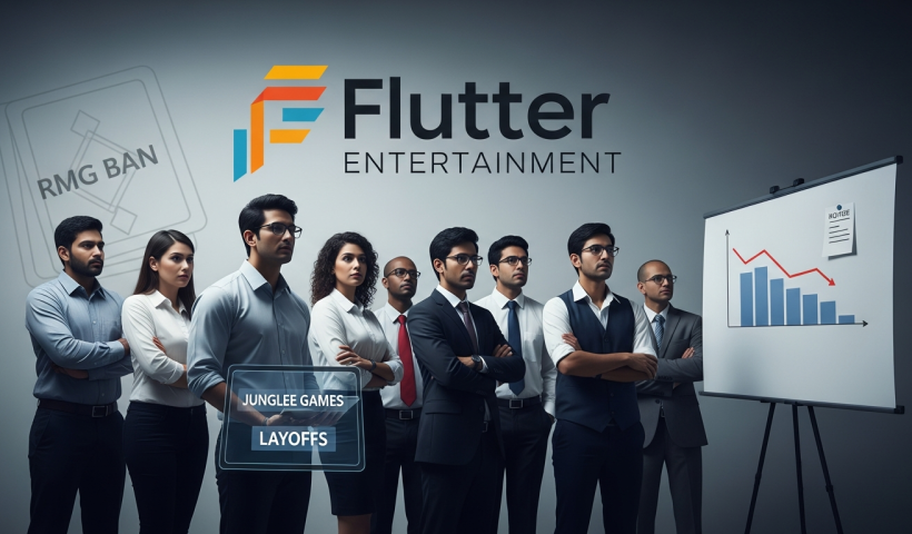 Flutter Entertainment's Junglee Games Lays Off 350 Employees Amidst RMG Ban