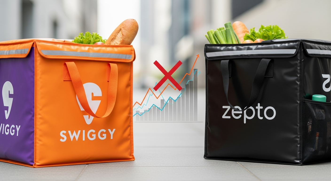 Swiggy Disputes Report Claiming Instamart's Market Share Loss to Zepto