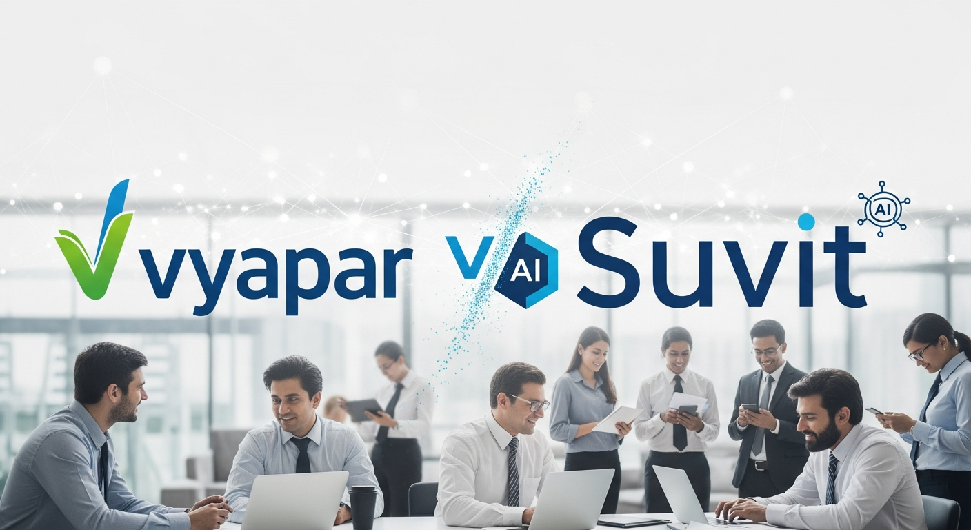 Vyapar Acquires Suvit to Enhance AI-Driven Accounting for Indian MSMEs