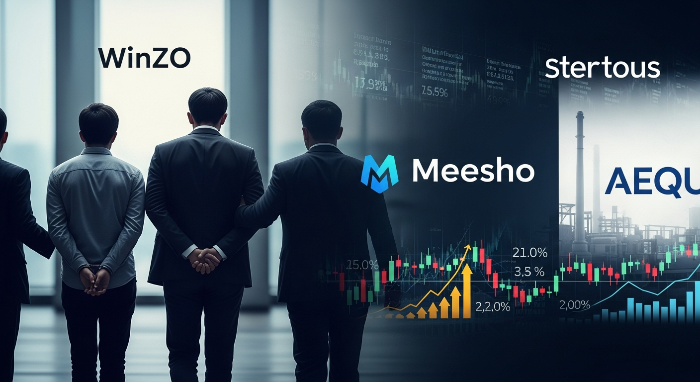WinZO Founders Arrested, Meesho & Aequs IPOs Loom: Startup Market Shaken
