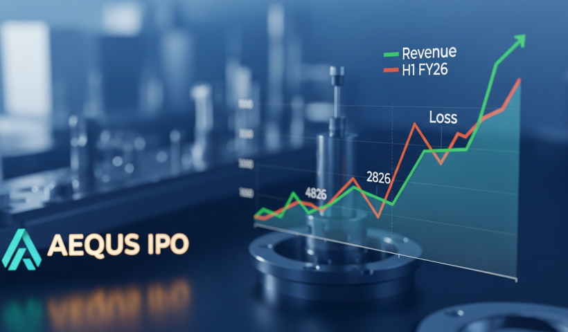 Aequs' H1 FY26 Loss Narrows as IPO Looms, Revenue Climbs 17%