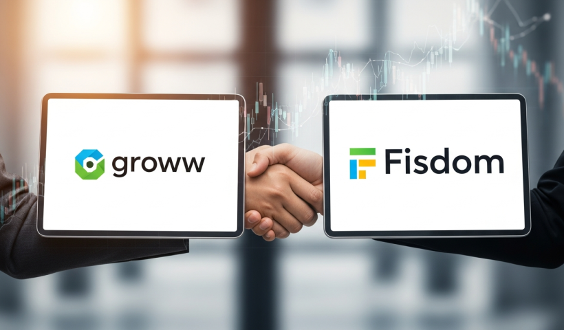Groww Invests INR 104.4 Cr in Fisdom to Boost Wealthtech Platform