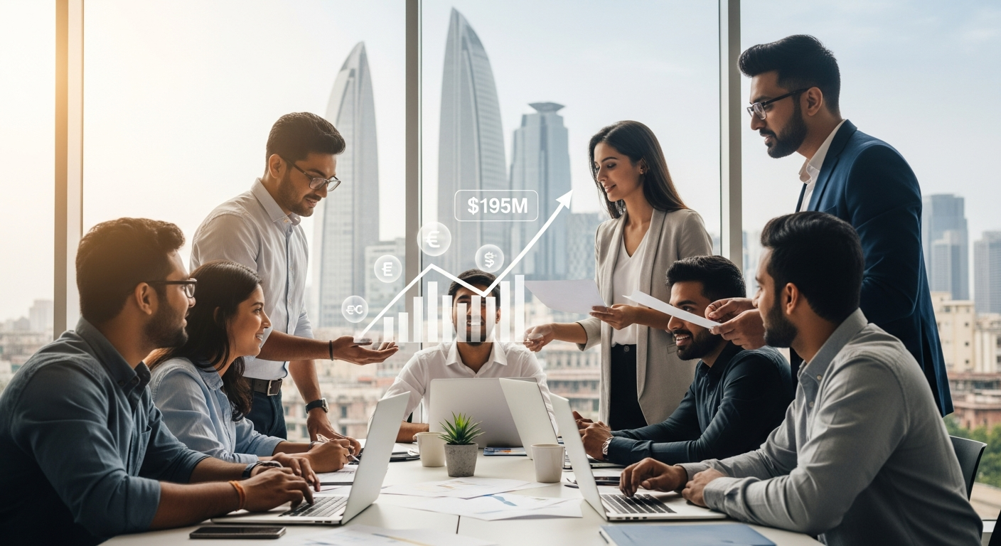 Indian Startups Surge: $195M Raised This Week Fuels Growth